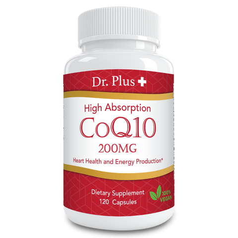 高吸収 コエンザイム CoQ10 200mg 120カプセル [4ヶ月分] ドクタープラス+